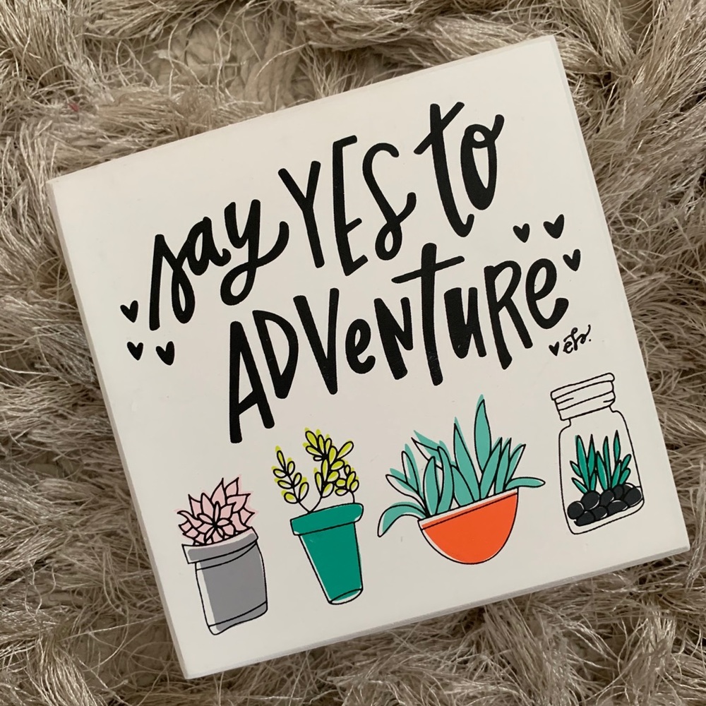 Wooden Block Accent ✨